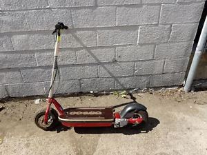 GO PED ESR 750 RED SCOOTER WELL MAINTAINED NEEDS TLC HARD TO FIND RARE ELECTRIC