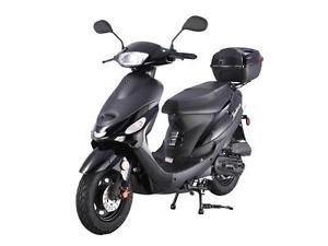 TaoTao ATM50-A1 Gas Street Legal Scooter - Black, 50cc, Automatic