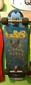 Vintage Skateboard G&S Jim Gray First Pro Model Pig OG Complete