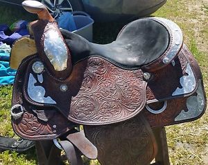 Circle Y Western Pleasure Equitation Show 16.5 inches Saddle