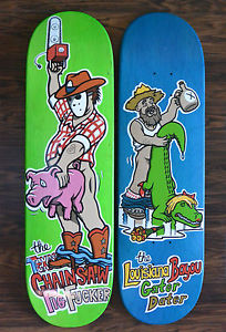 NOS 1996 **TODD FRANCIS** REAL Skateboard Deck Set SUPER RARE Vintage Skate Art