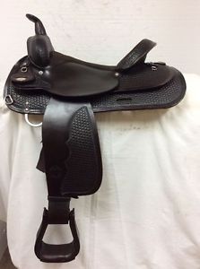 Circle Y Used 16" Park and Trail Western Saddle #3604 Regular Quarter Horse Bar