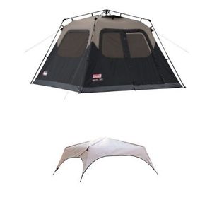 Coleman 6-Person Instant Cabin Tent and Coleman Instant Tent Rainfly Accessory