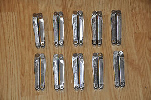 RARE RETIRED LEATHERMAN WAVE MULTITOOL LOT 10 LEATHERMAN OLDER STYLE