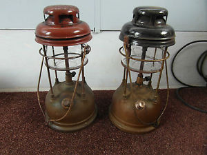 Tilley  Lamp paraffin pressure Oil Lamp lantern guardsman brass owl motiff x2