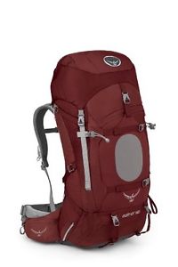 Osprey Aether 60 Backpack, Arroyo Red, Small