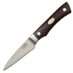 Fallkniven Zulu | Chef Kitchen Knives Maroon Micarta Lam.CoS