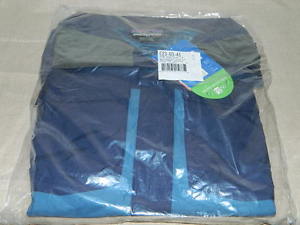 Patagonia Men's Medium Snowshot Freeride Jacket- Glass Blue! H2No Performance!