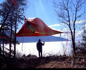 Tentsile Stingray Albero Tenda Foresta Verde per due Adulto + Due Bambini