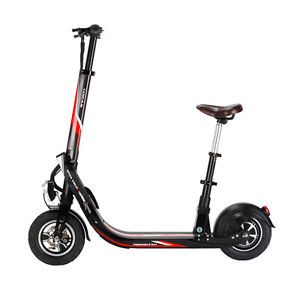 Adult Folding Intelligent Electric Scooter 10 inch Wheels with Seat