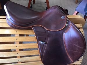 PRESTIGE XPARIS SADDLE IN VINTAGE LEATHER 17" FREE SHIPPING