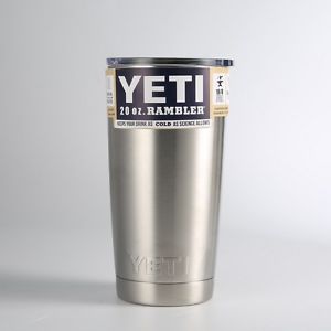 20X Rambler Cooler Tumbler Insulated 20oz YETI Stainless Steel Coffee Mug Cup