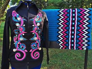 Custom Horse Show Vest Western Pleasure Show Clothes Horsemanship Showmanship