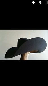 BLACK KENDALLS DORERS HAT 100X FULL BEAVER 6 3/4 LO