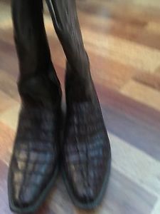 Women's Alligator Lana Lucchese Boots Size 9 1/2