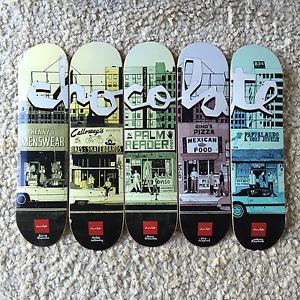 Chocolate Hecox City Street Series 5 Skateboard Decks 1990's