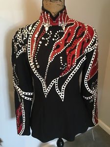 Western Pleasure Show Clothes Jacket Shirt Tunic L/XL