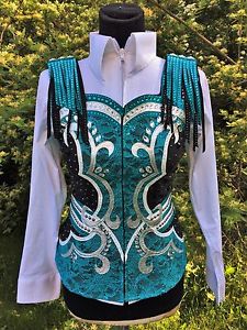 Custom Horse Show Vest Western Pleasure Show Clothes Horsemanship Showmanship