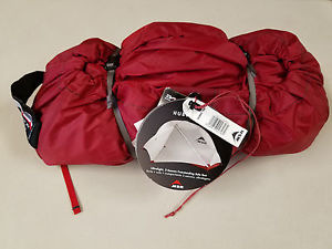 MSR HUBBA NX LIGHTWEIGHT SOLO BACKPACKING TENT (RED) 1 person