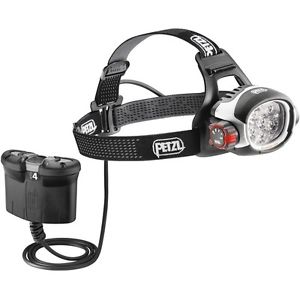 PETZL  Lampe Frontale  ULTRA RUSH BELT Noir