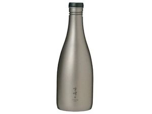 Snow Peak Sake Bottle Titanium TW-540 tableware New