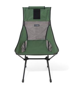 Helinox Lightweight Outdoor Camping Portable Folding Sunset Chair / Green