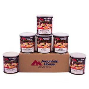 Mountain House Freeze Dried Food Emergency Rations Bulk Survival Supply Lunch Di