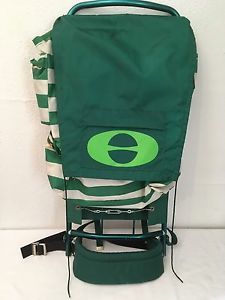 Vintage 1970's World Famous Ecology Movement nylon backpack & aluminum Mag frame