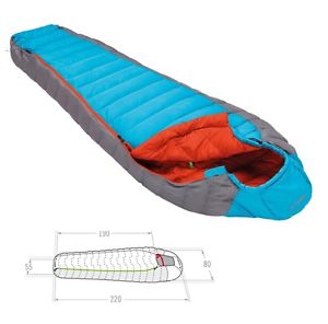 VAUDE CHEYENNE 350 SACCO A PELO-PIUMINO LINEA DELL'ORIZZONTE - 220 x 80 x 55 CM