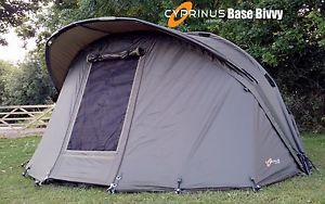 BRAND NEW Cyprinus Base 2 man Pram Hood Carp Fishing Bivvy Tent & Wrap RRP £450