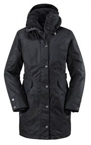 VauDe Dames Manteau Cefa manteau II Extérieur ou Loisirs Couleur : noir