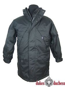 WELLENSTEYN Homme Veste D'hiver PARKA DE SURF Imperméable noir taille XS/44