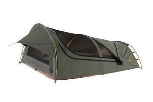 NEW OZtrail Mitchell Expedition Double Swag Green