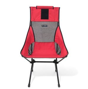 Helinox Lightweight Outdoor Camping Portable Folding Sunset Chair / Red