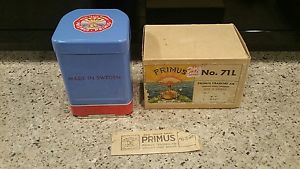 Vintage Primus Camp Stove Backpacking 71 L in Box Nice