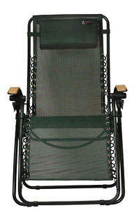 TravelChair Lounge Lizard Green Folding Recliner Chair