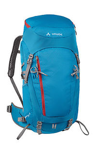 Vaude Wo Asymétrique 38+8 Sac à dos Femmes Migratoire/Trekking à 40 L Teal Bleu