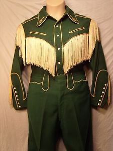 Rodeo Ben Western Suit Vintage 1930's 1940's (Like Nudies or Turk) Parade Show