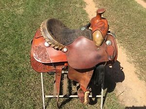 14" Matt Tyler Roping Saddle By Billy Cook