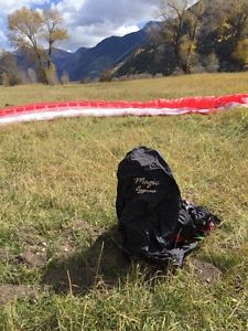 Sol Yaris Paraglider, harness, and Reserve Parachute