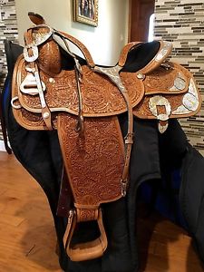 17" Circle Y Western Equitation Show Saddle