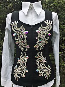 Custom Horse Show Vest Western Pleasure Show Clothes Horsemanship Showmanship