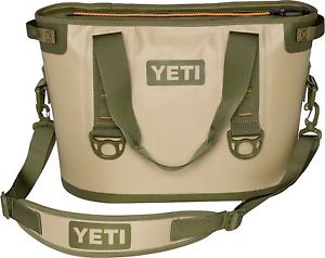 NEW YETI Hopper 20- TAN/ORANGE -  FREE SHIPPING