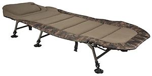 Fox Royale Camo Kingsize Bedchair - XL - Karpfenliege Liege Faltbett Angeln NEU