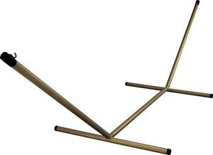 Heavy Duty Outdoor Tri-Beam Textured Steel Bronze Hammock Stand No Assembly New