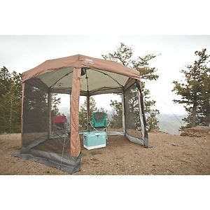 Coleman 12 x 10 Instant Screened Canopy Screen House Camping Tent Shelter Shade