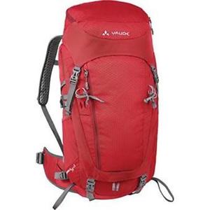 Vaude Red Asymmetric 38+8 Women's Backpack - Adjustable Supportive Back