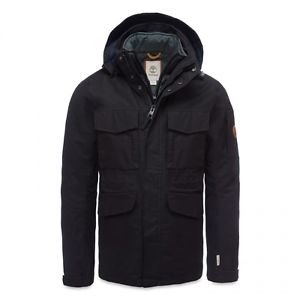 TIMBERLAND - endommagé Montagne M65 DRYVENT 3in1 - noir