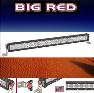 Big Red LED Double Row Light Bar 32" (813mm) 14000 Lumen 60 x 3W Combo beam BR92