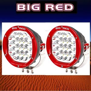 Big Red 180mm High Power 18 x 5 w Cree Led 90w Pair of Driving Lights BR9020